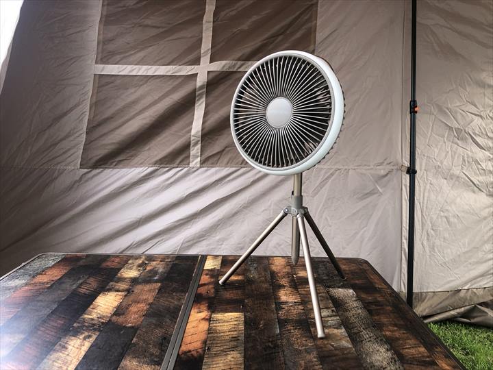 2023年新製品】キャンプで使う扇風機ならハゴオギOT-F12がおすすめです