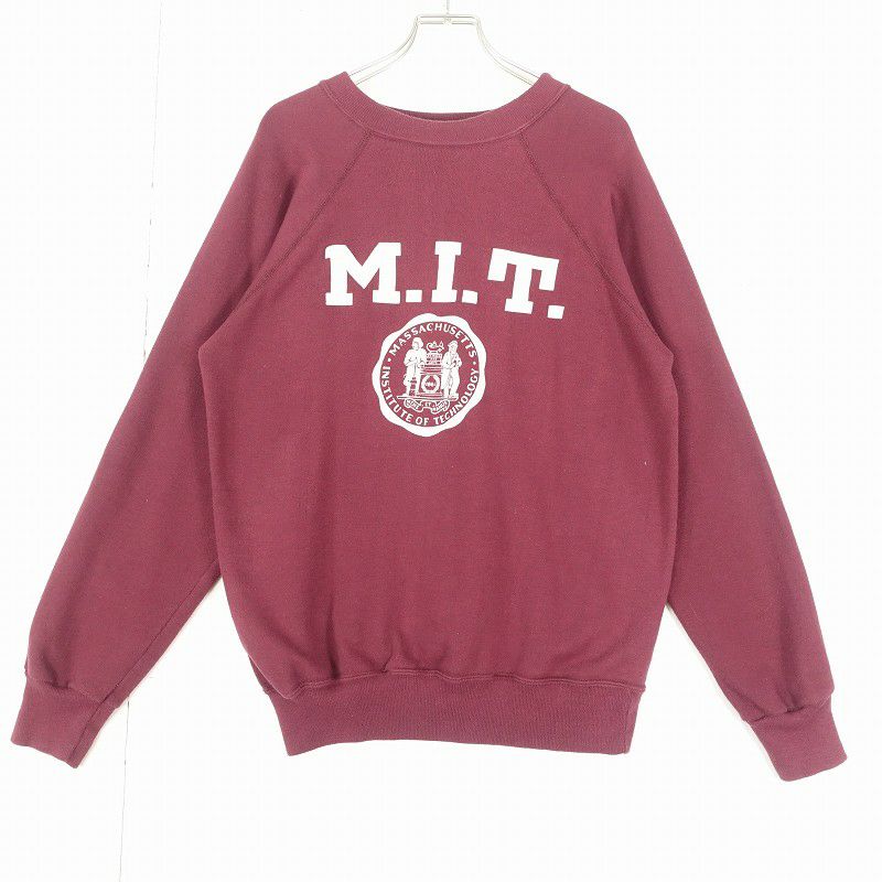 古着 80s champion トリコタグ フロッキープリント スウェット