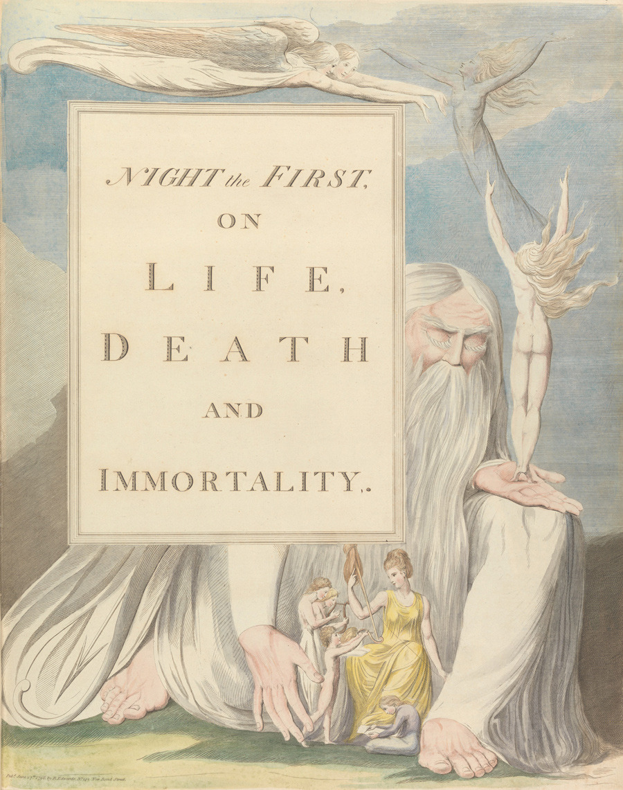 William Blake's Illustrations For Edward Young's Night Thoughts