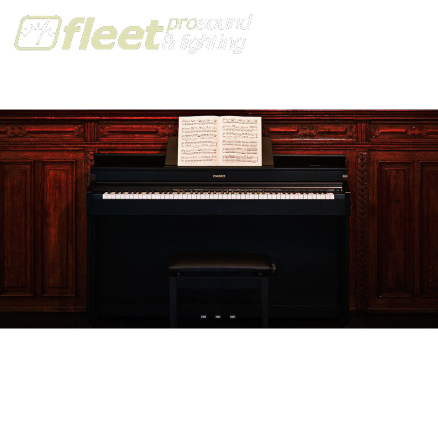 Casio AP470BK 88-Key Digital Piano - Black w/ Cabinet & Bench