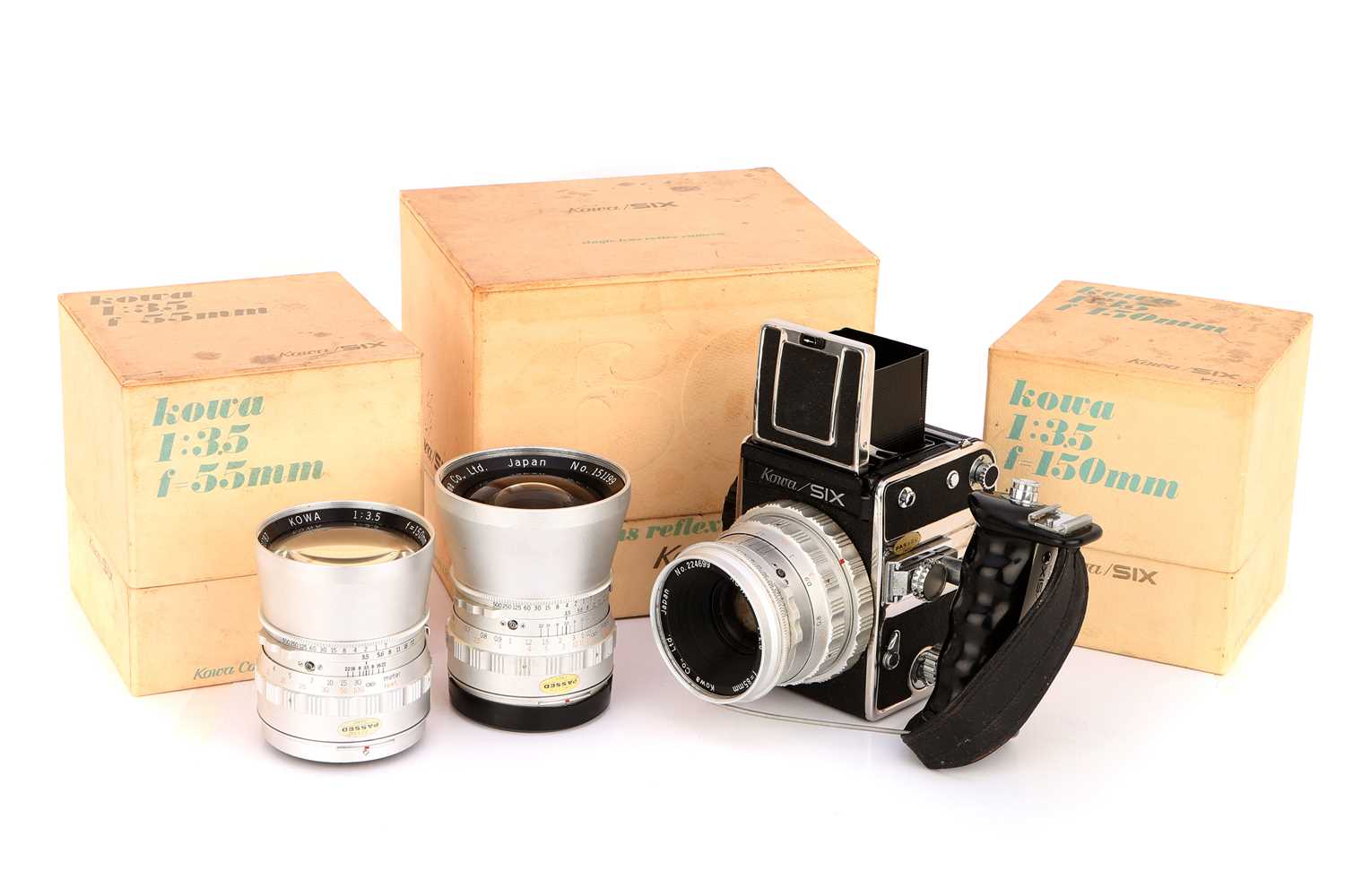 Lot 422 - A Kowa SIX Medium Format Camera,