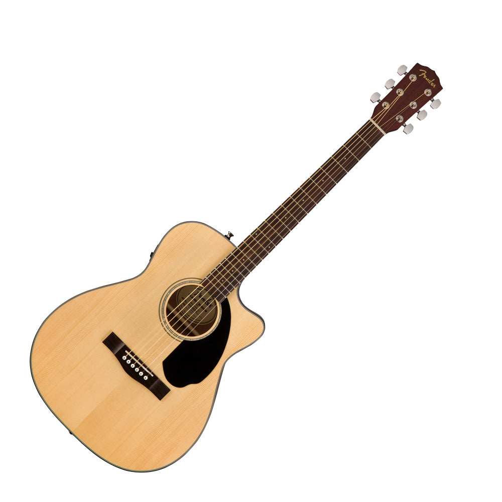 Fender CC-60SCE Concert Acoustic Guitar - Natural – Flipside Music