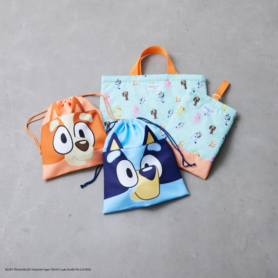 ブルーイ】シューズバッグ – Fluffy BROTHERS