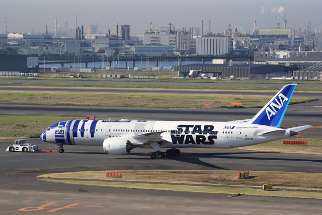 ANAスター・ウォーズ特別塗装モデルプレーン、プレゼントキャンペーン