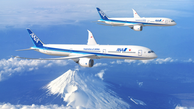 ANA 国内線仕様 787-10「JA981A」羽田到着、27日から運航開始