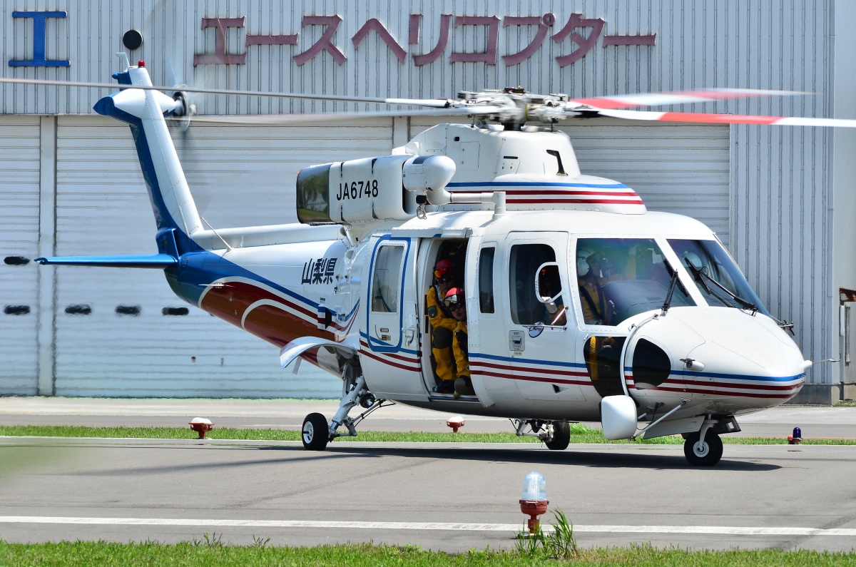 山梨県、防災航空隊のS-76B「JA6748」を抹消登録 | FlyTeam ニュース