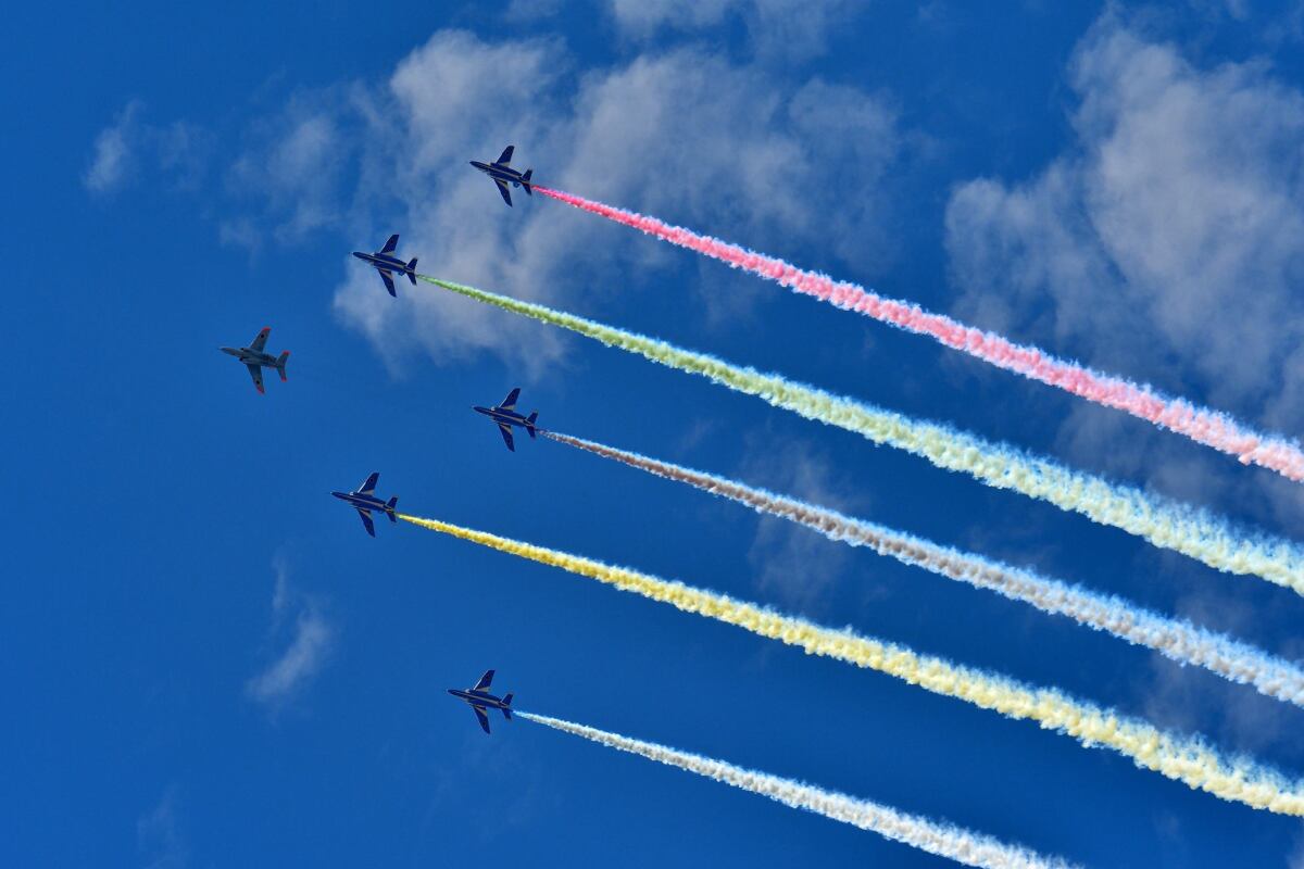 ブルーインパルス、結成から60年超 人々を魅了する3機種ヒストリー