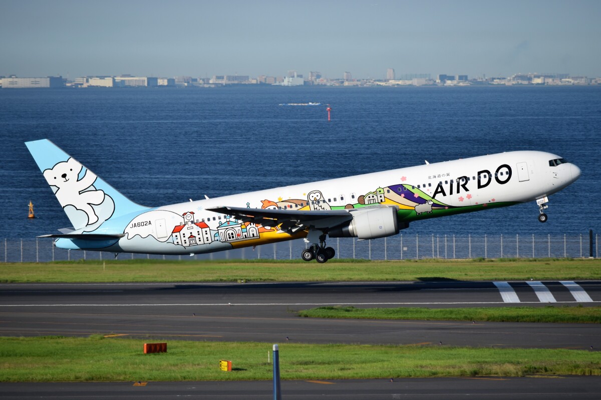 AIRDO特別塗装機「ベア・ドゥ北海道JET」、12/9退役 | FlyTeam ニュース