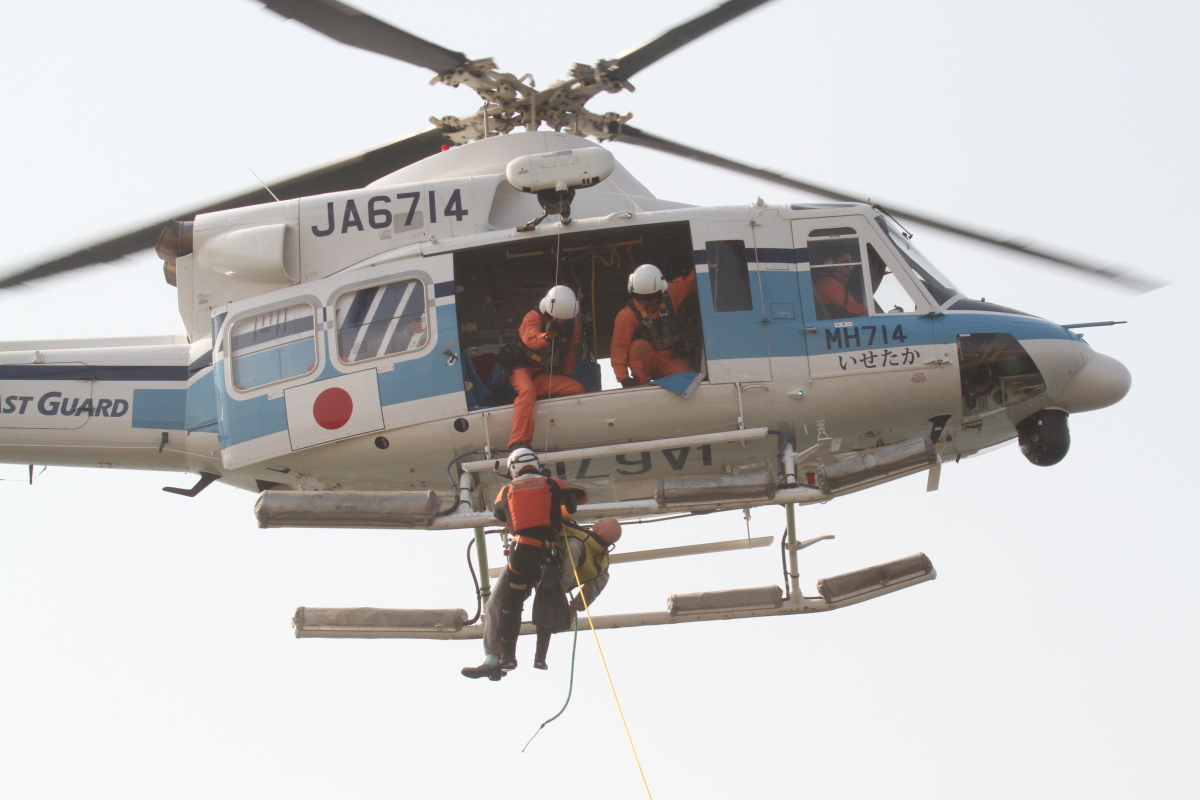 海上保安庁ベル412「いせたか1号」、防衛省へ所管換え | FlyTeam ニュース