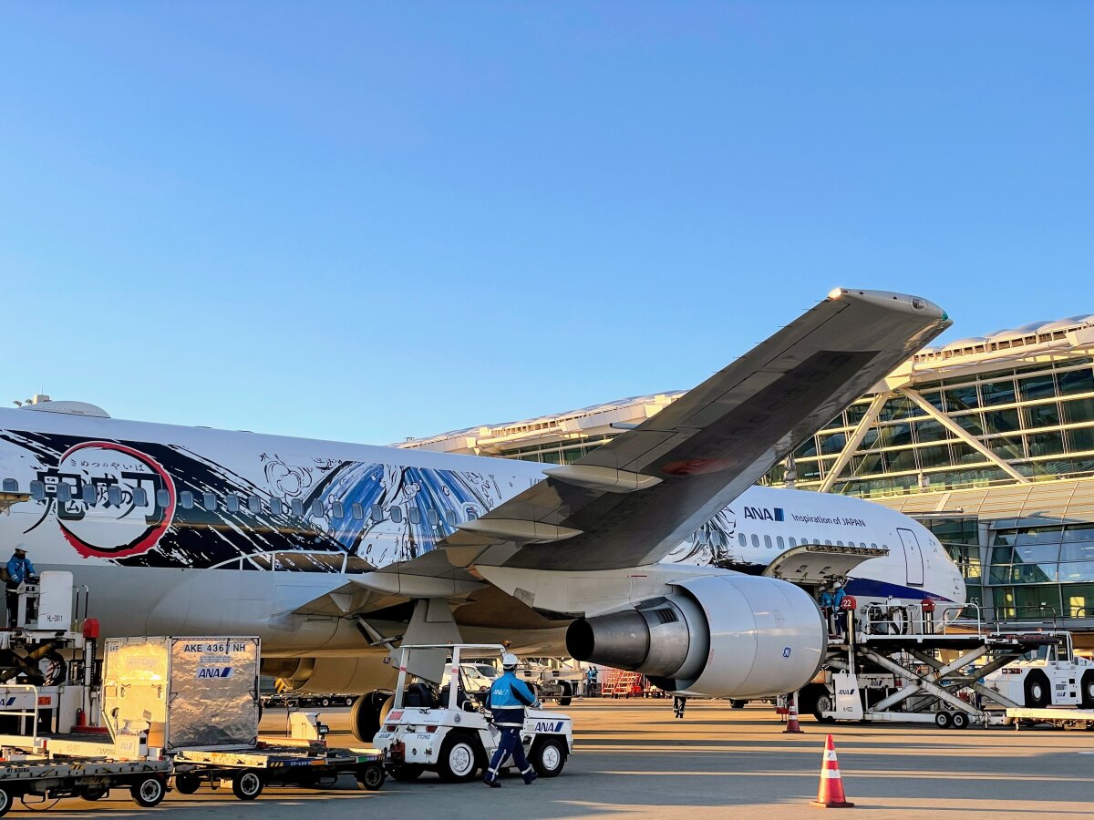 ANA 特別塗装機「鬼滅の刃 じぇっと -壱-」運航終了、機体は厦門へ