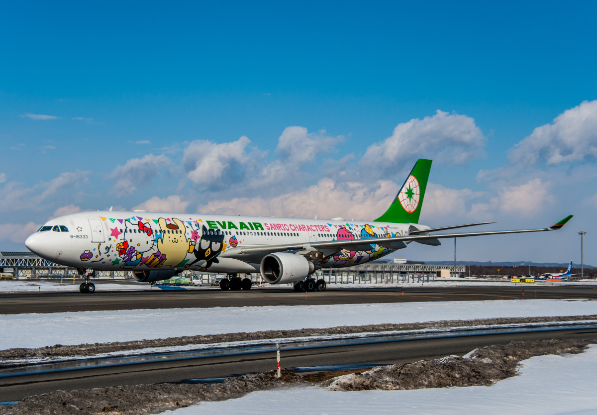 2024 最新版】エバー航空 “ハローキティジェット”カタログ、現役機は
