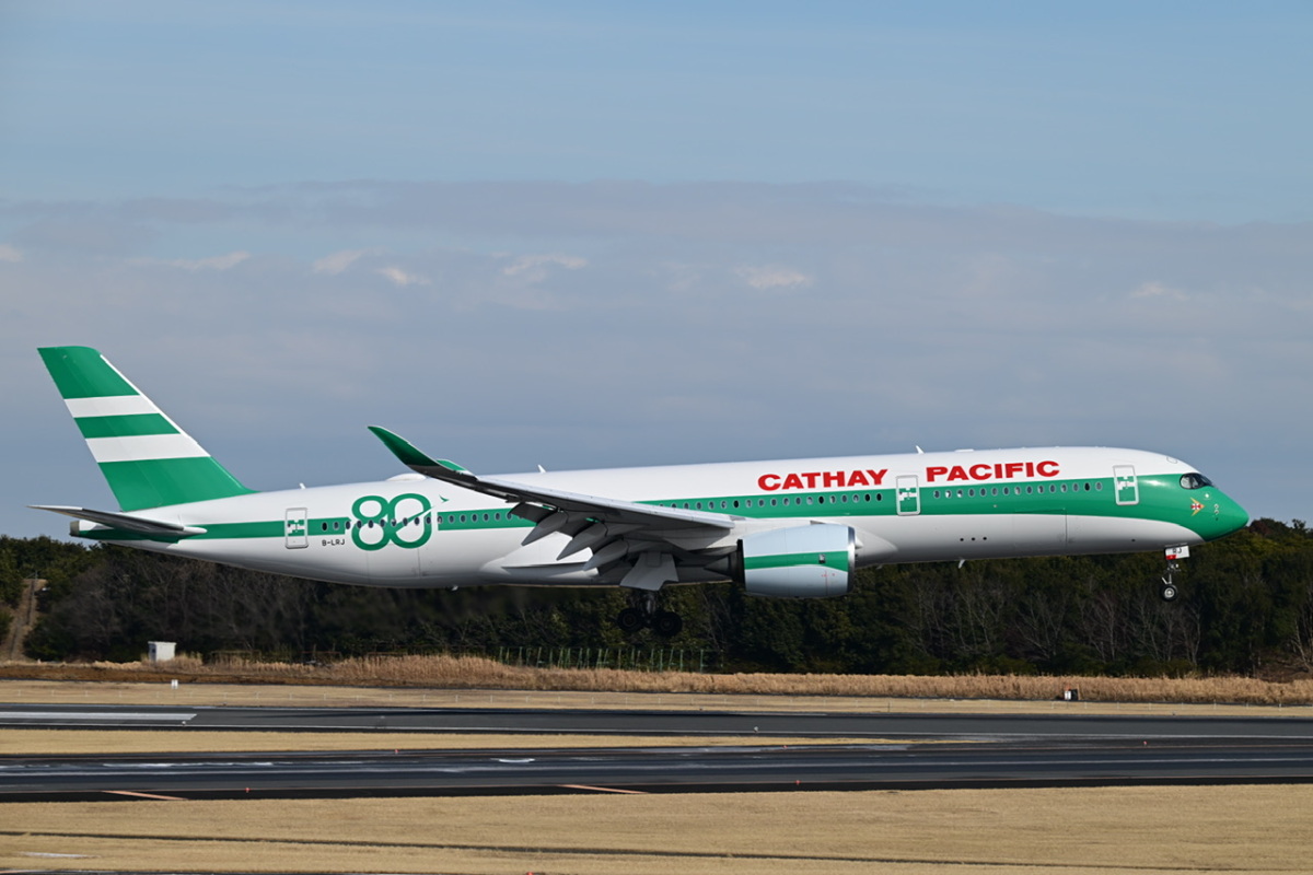 キャセイパシフィック航空、777初号機をピマ航空宇宙博物館に寄付