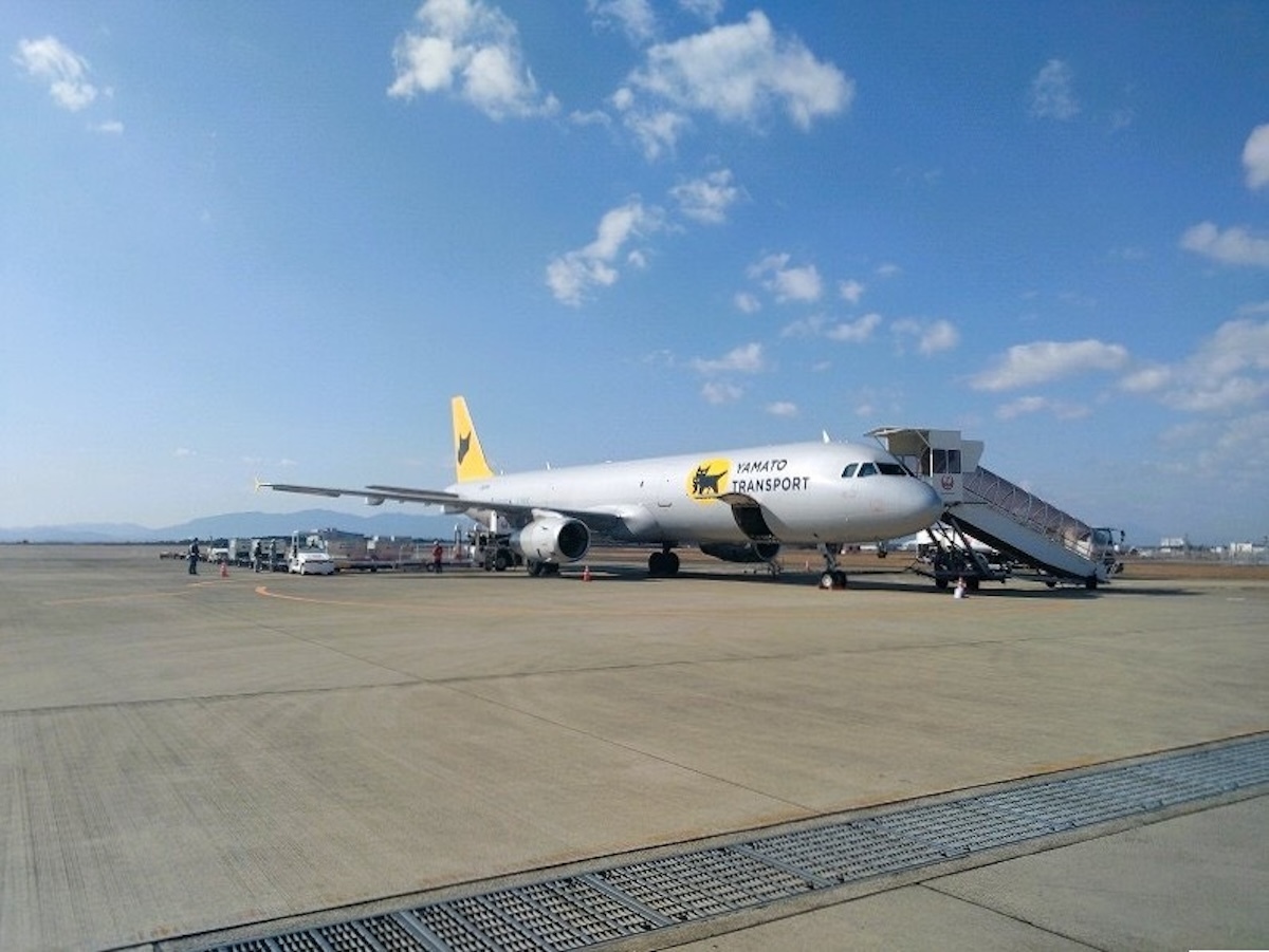 ヤマトA321貨物機が徳島空港に初飛来！ 新千歳までトライアル運航