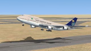 Saudi Arabian Boeing 747-400 HZ-AIZ for FSX