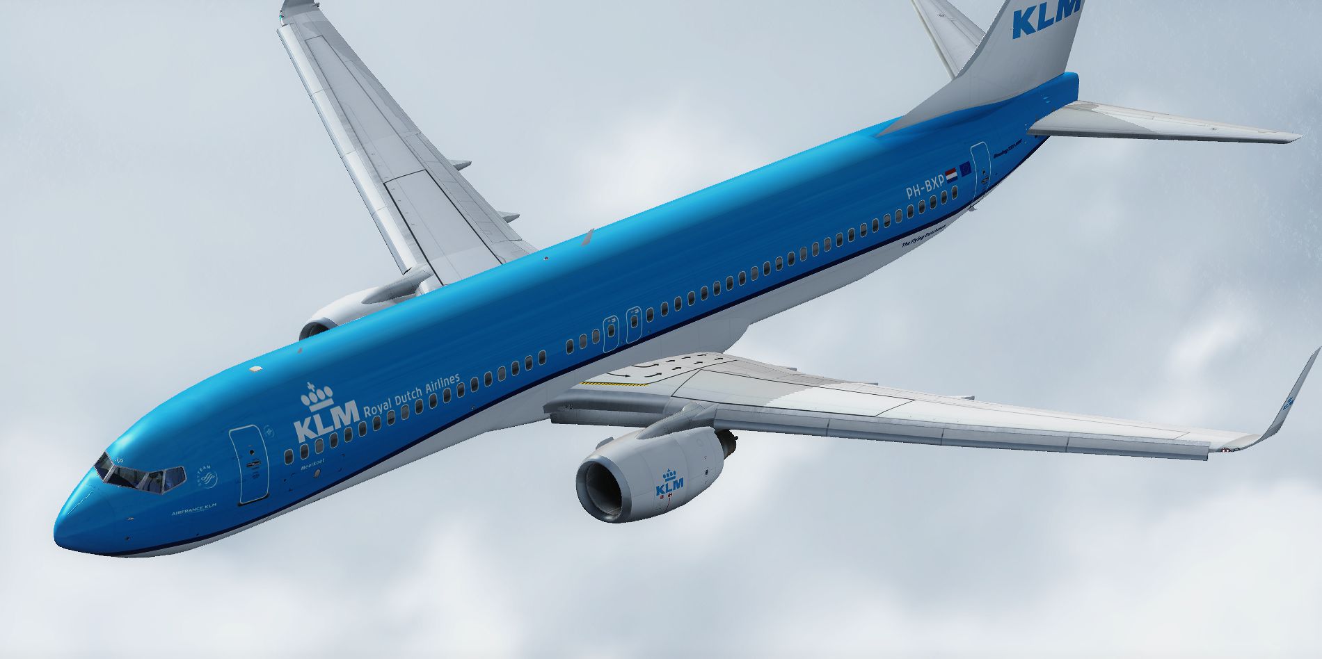 KLM Royal Dutch Airlines Boeing 737-900 PH-BXP for FSX