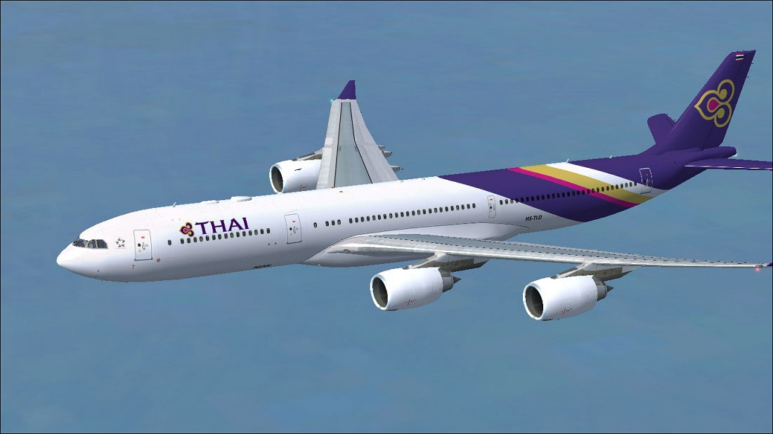 Thai Airways Airbus A340-541 for FSX