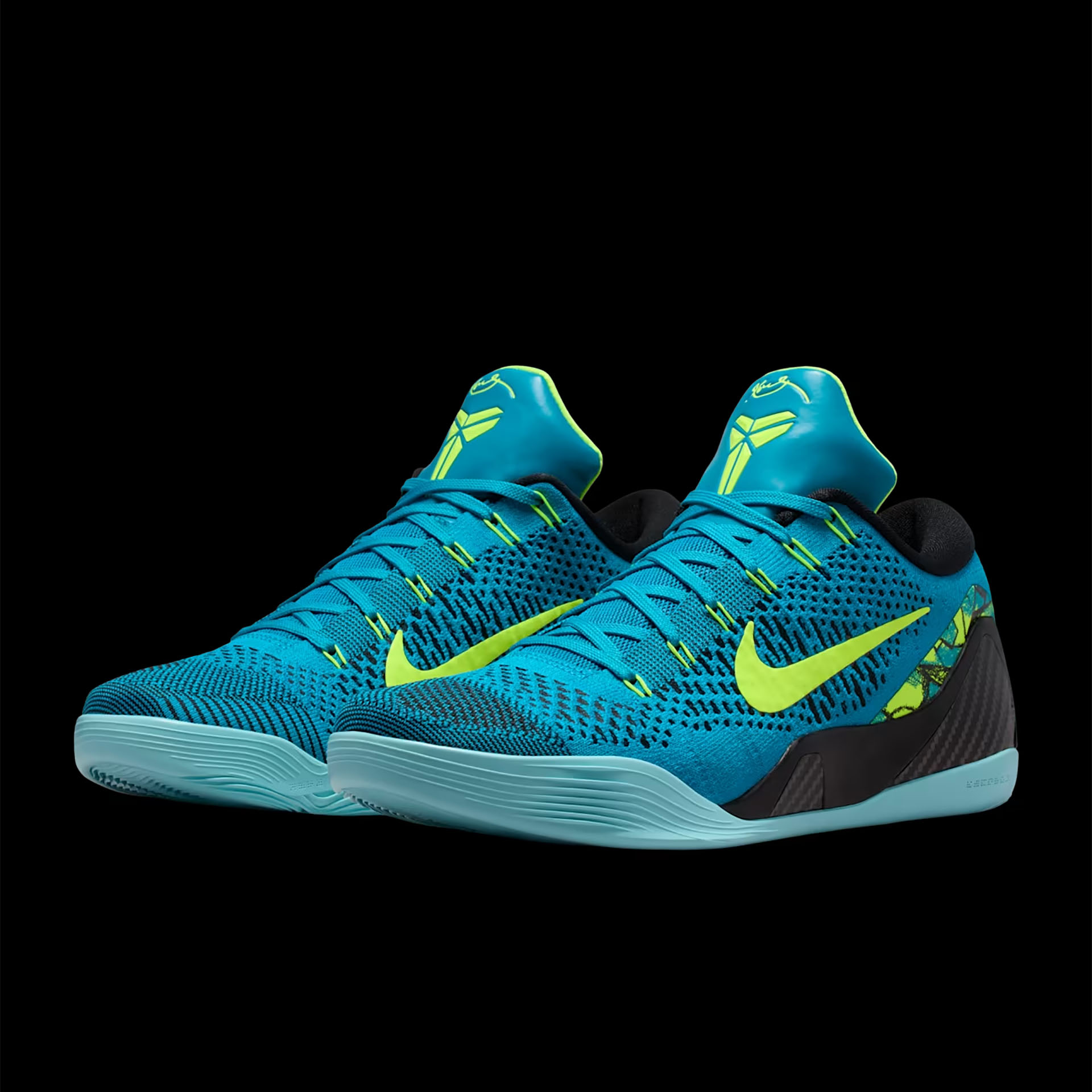 KOBE IX ELITE LOW PROTRO 'Neo Turquoise & Volt' ｜ FLY BASKETBALL