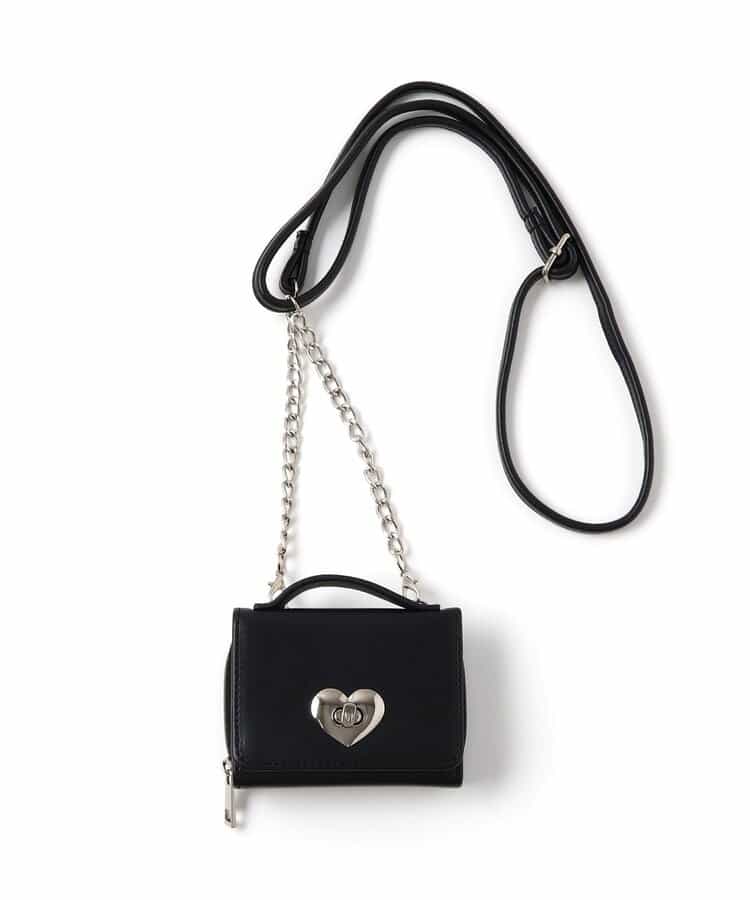 ハートロックショルダーウォレット（A1GG096）|algy（アルジー