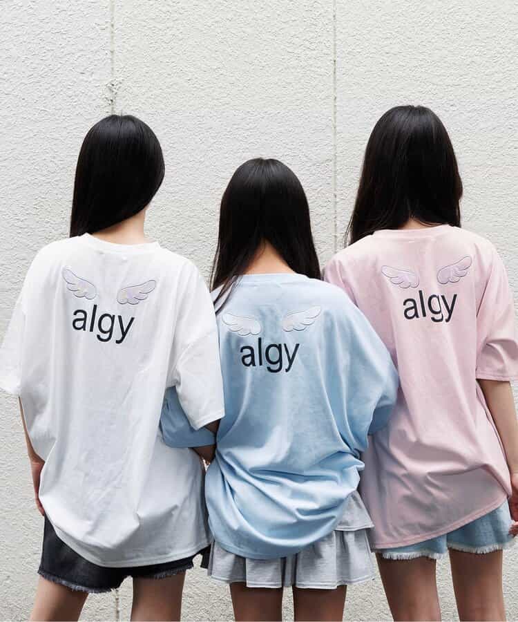 ☆SALE☆ハネモチーフBIGT（G307725）|algy（アルジー） 女の子