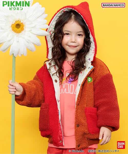 ピクミン】リバーシブルボアブルゾン（J101905）|BREEZE（ブリーズ