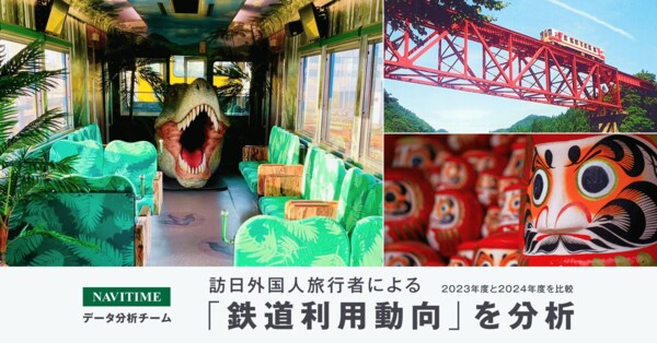 訪日外国人旅行者の鉄道利用動向を分析、えちぜん鉄道の利用実績が約2倍に