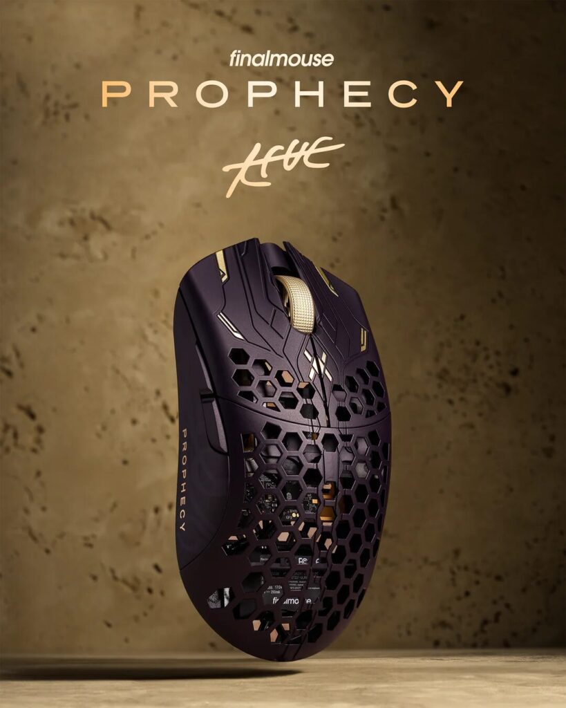 Finalmouse、10周年を記念した限定モデル「UltralightX Prophecy」を