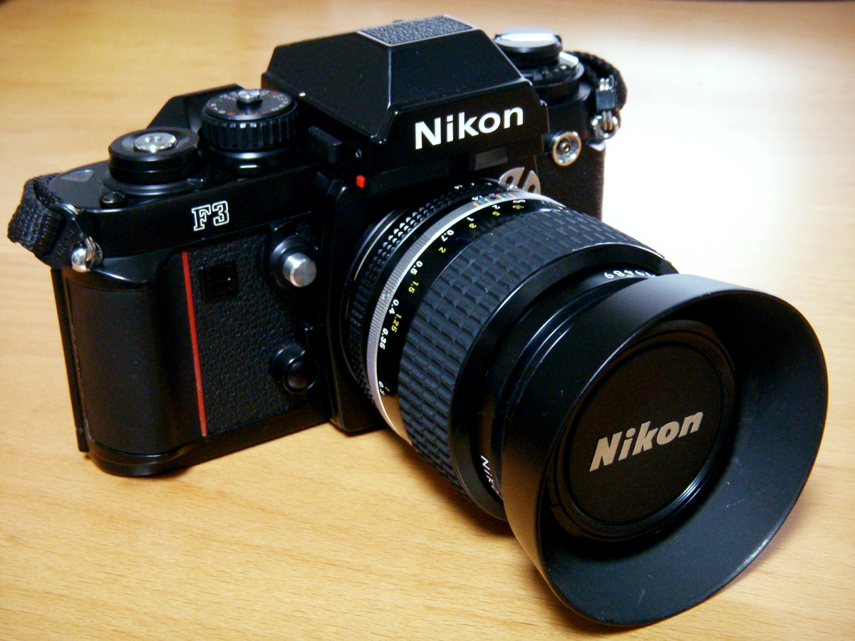 Nikon F3【初めて買った一眼レフ、マニュアルカメラ】