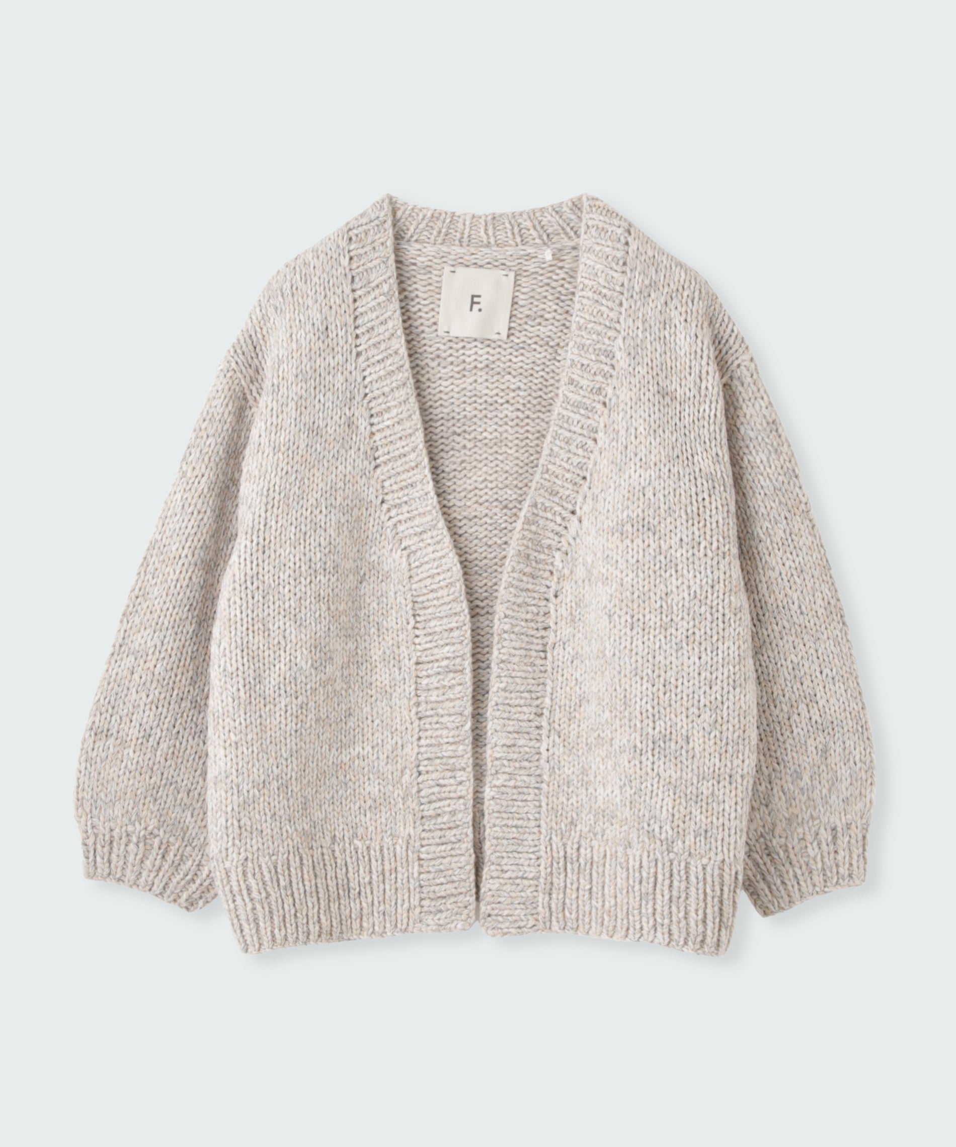 ローゲージニットカーディガン – FACE SANS FARD