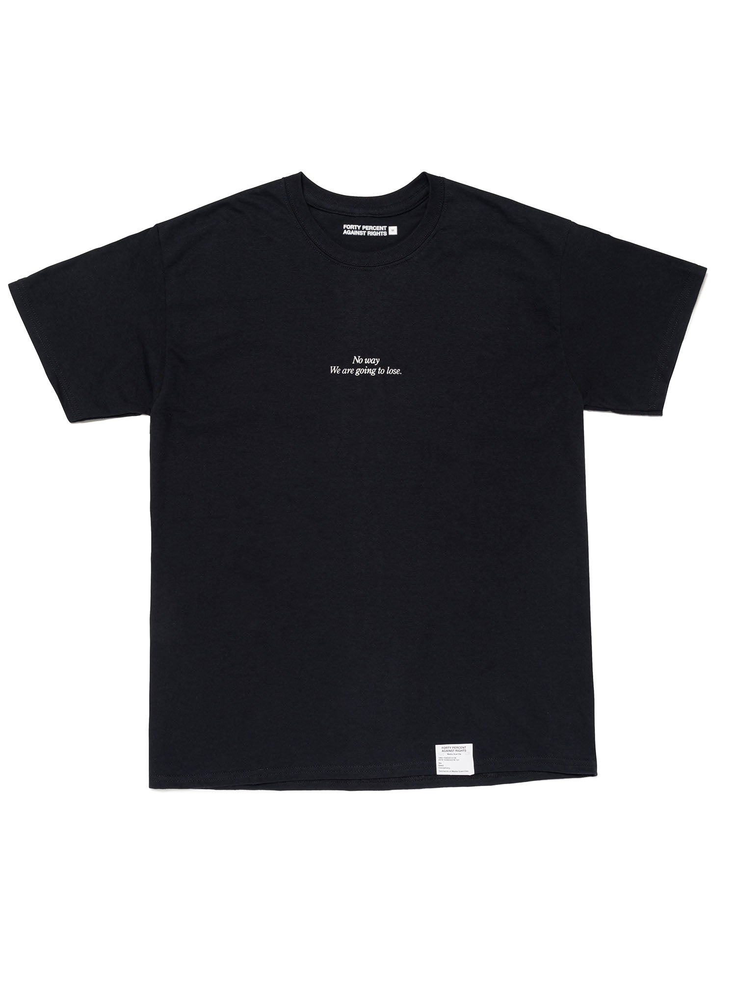 NEW RELEASE – FORTY PERCENT AGAINST RIGHTS