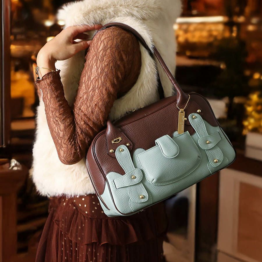 これで3個目です。」B5ボストンバッグ Magnanimo Pacco | FRUTTI DI