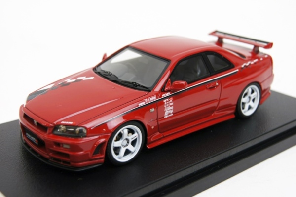 日産 ニスモ R34 GT-R S-tune アクティブレッド