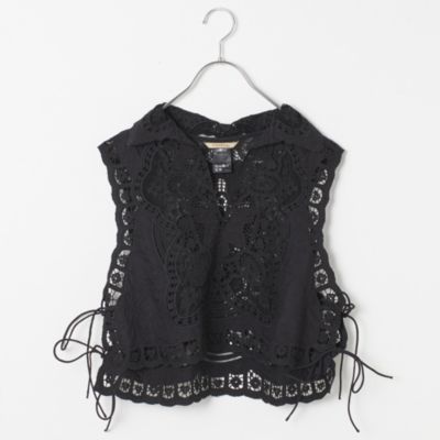 Curensology(カレンソロジー)の【洗える】エンブロイダリーブラウス