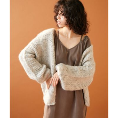 Whim Gazette(ウィム ガゼット)の《WEB限定》ローゲージニット