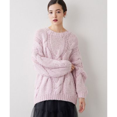 Whim Gazette(ウィム ガゼット)のハンドケーブルプルオーバー通販