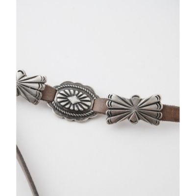 Whim Gazette(ウィム ガゼット)の【Puntovita】コンチョ細ベルト通販