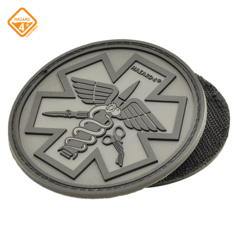 HAZARD4 Battle Paramedic Rubber Velcro Patch | 七洋交産株式会社