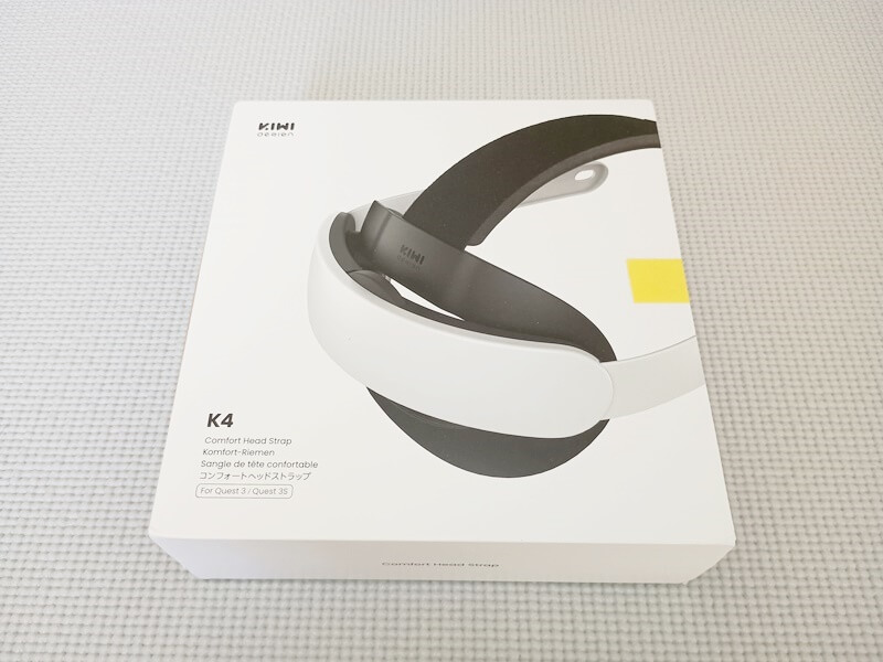 Meta Quest 3/3S用のストラップ『KIWI design K4』レビュー。もう初期