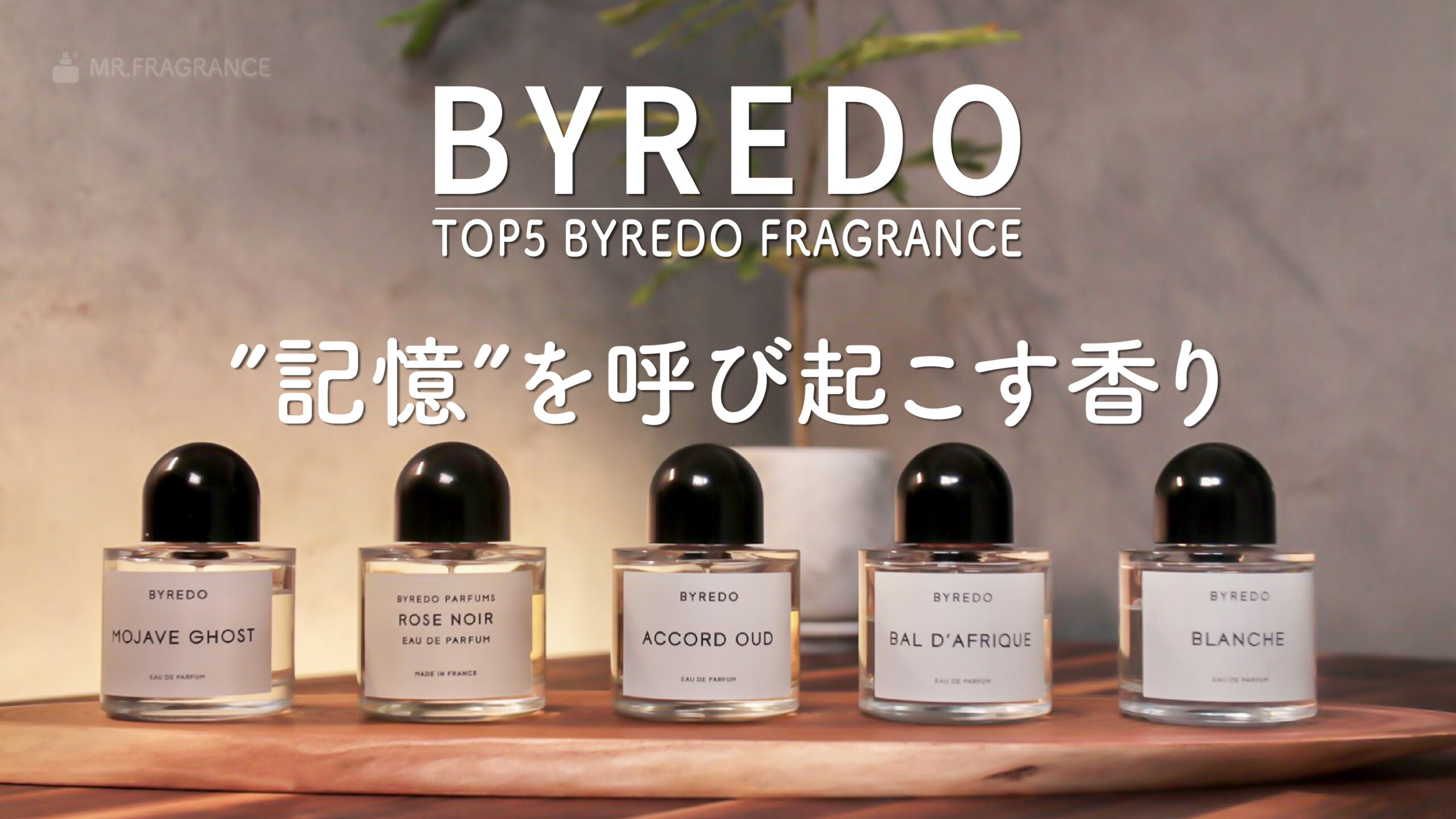 BYREDO(バイレード)の香水ベスト5｜人気の香りと個人的なおすすめを