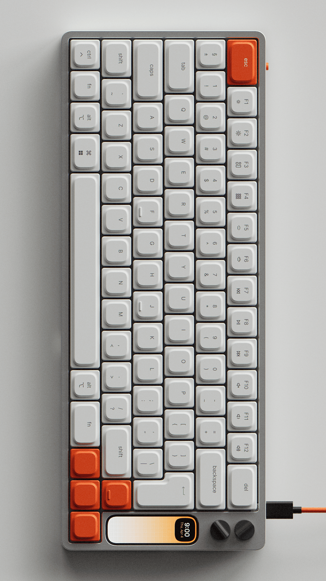 KNOB / k.no.b.1 / Low Profile Mechanical Keyboard