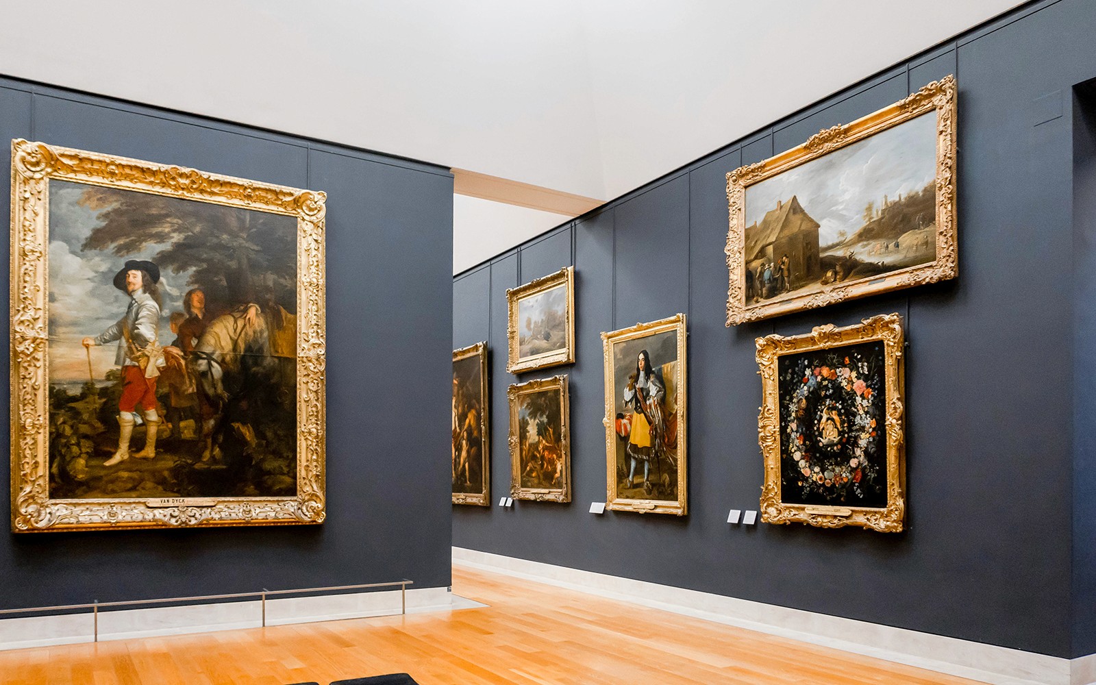 ルーブル美術館で購入 真正リトグラフ（版画） チュイルリー宮殿