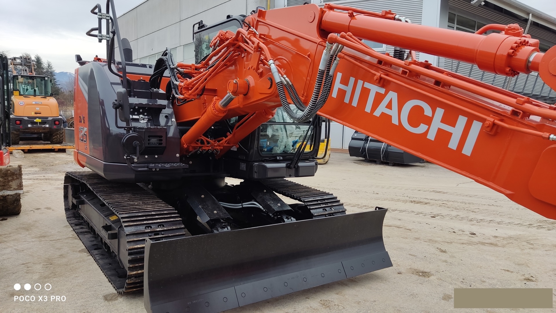 HITACHI ZX 135US-7 / 2P-BL crawler excavator · Franco Clò