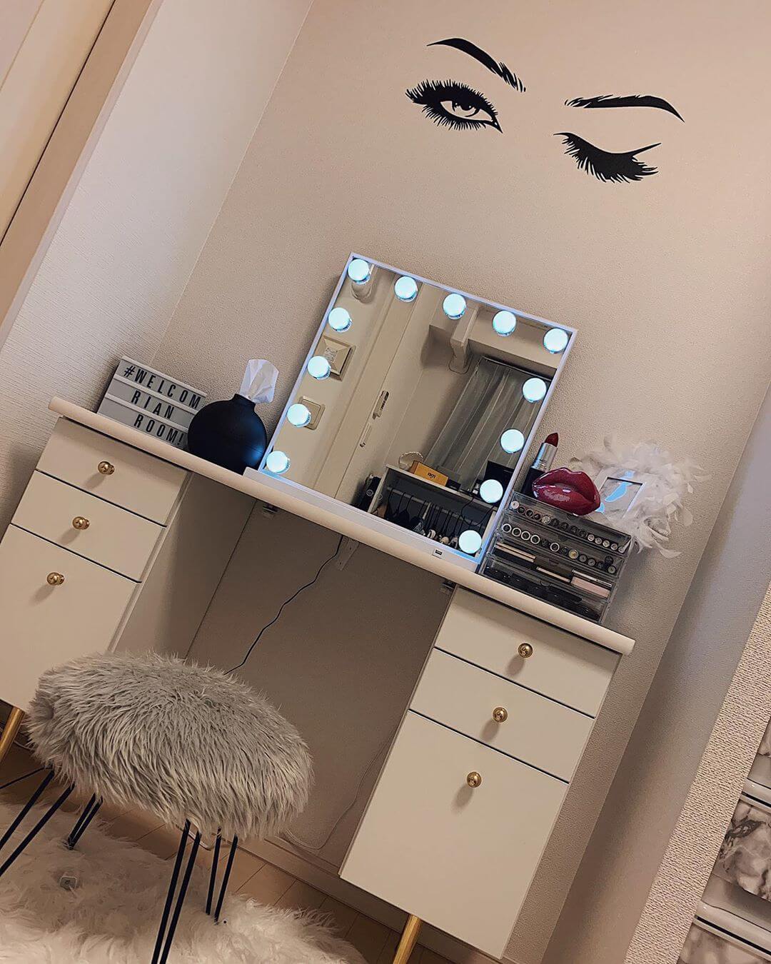 ハリウッドミラーで作る、理想のドレッサー | Francfranc（フラン