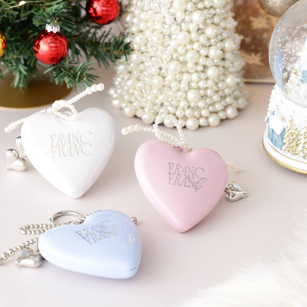 チャーム付き ミラー＆ブラシ ピンク | Francfranc（フランフラン