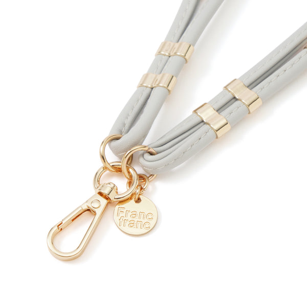 スマホストラップ シンプル 2 グレー | Francfranc（フランフラン