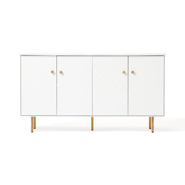 ソルティール サイドボード 2 ホワイト（W1200×H660） | Francfranc