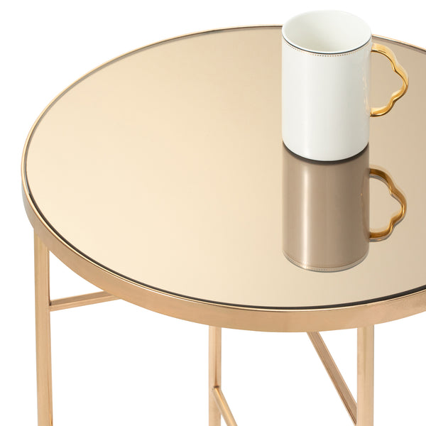 マタン サイドテーブル コッパー（W425） | Francfranc（フランフラン