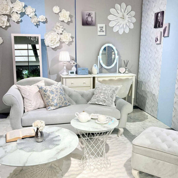 フッツェ ハリウッドミラー ラウンド 3 ホワイト | Francfranc（フラン