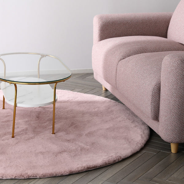 ミーティス ラウンドラグ ピンク φ1500 | Francfranc（フランフラン