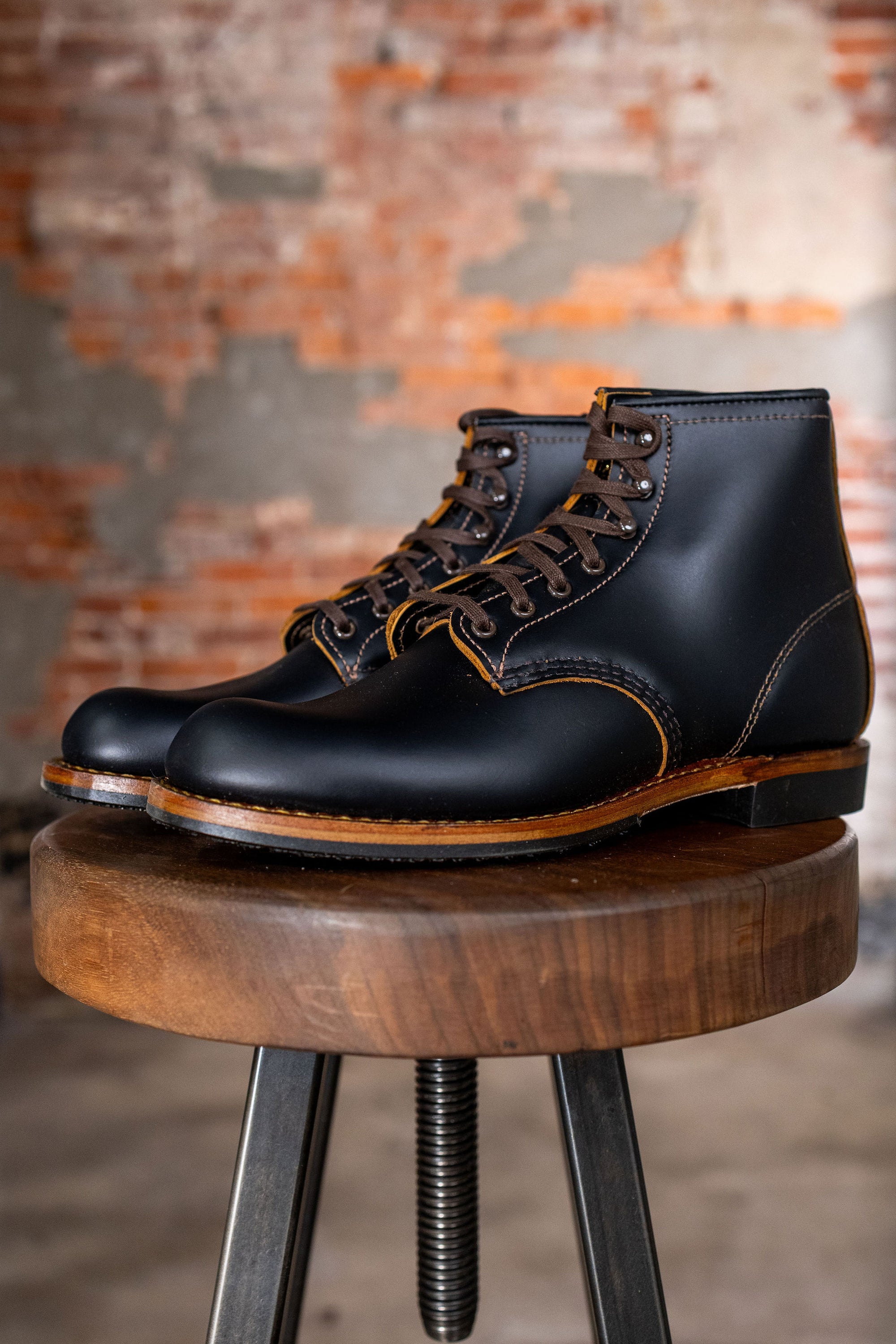 Red Wing Heritage Flatbox Beckman 9060 - Black Klondike - Franklin