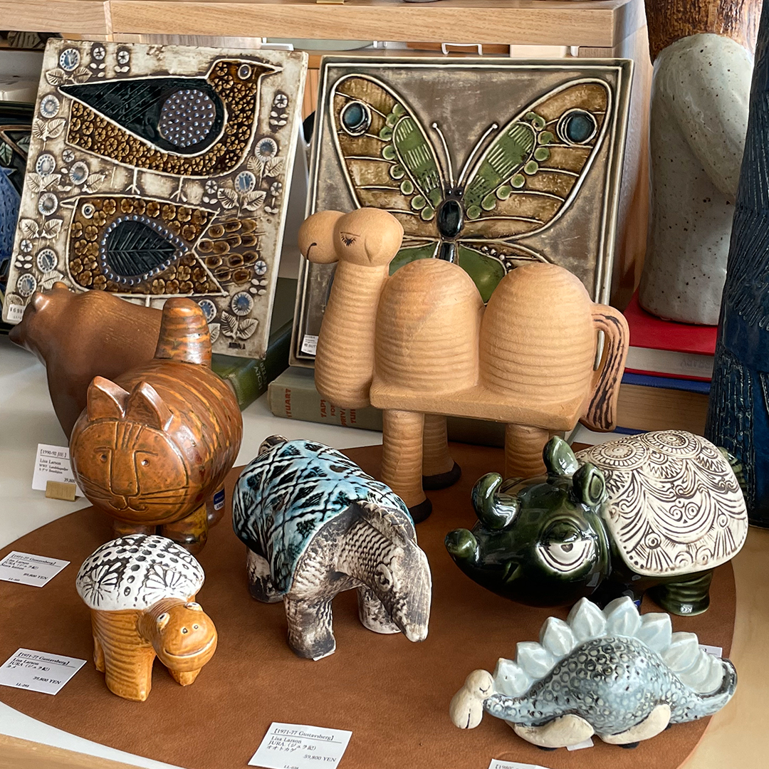 リサラーソン陶板UNIK (鳥) Lisa Larson 1970S ビンテージ